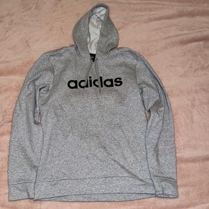 ⭐️HOST PICK⭐️ adidas gray sweatshirt hoodie